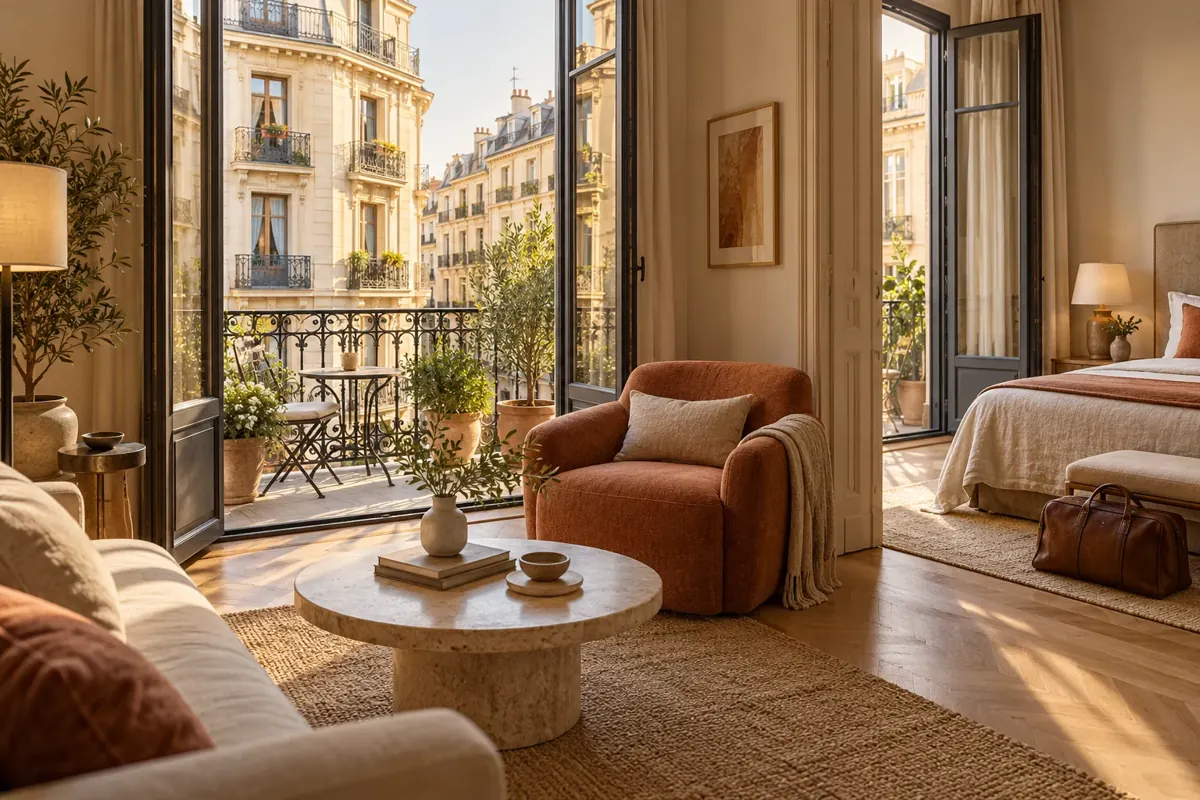 Interior de inspiración para una estancia en Madrid