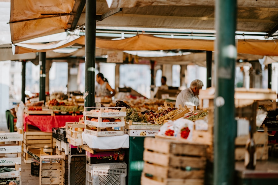 Mercados y paseos del centro