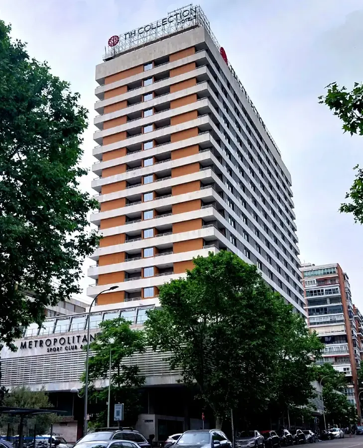 Fachada de NH Collection Madrid Eurobuilding en Madrid